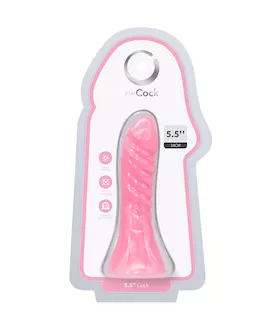 Atolla Ribbed Glow In The Dark Dildo