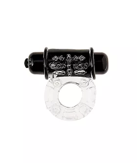 Crystal Vibrating Cock Ring