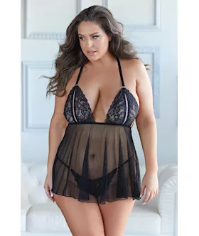 Allure Juliette Baby Doll And G-string