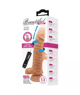 Glide N' Slide Thrusting Dildo