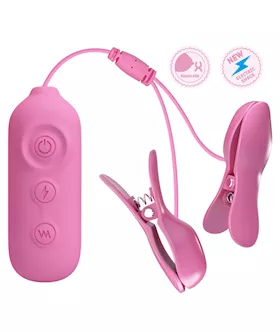 Nipple Clip Shock Vibrator