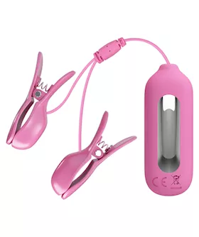 Nipple Clip Shock Vibrator