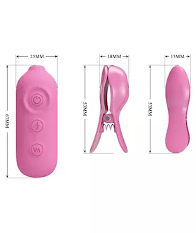 Nipple Clip Shock Vibrator