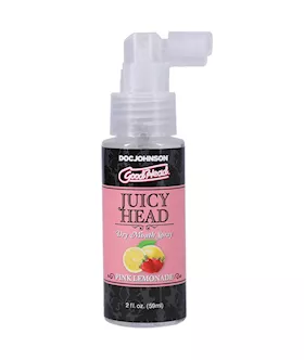 Good Head Juicy Head Dry Mouth Spray - Pink Lemonade - 2oz