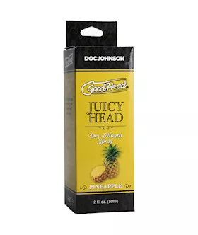 Good Head Juicy Head Dry Mouth Spray - Pineapple - 2oz