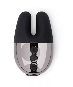 Le Wand Chrome Double Vibe Black