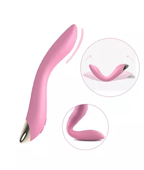 Flamingo Curved Wand Vibrator