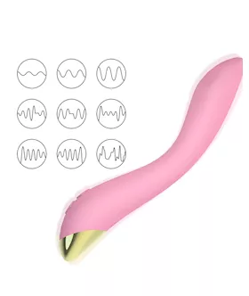Flamingo Curved Wand Vibrator