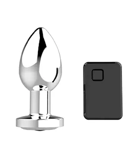 Silver Surfer Vibrating Anal Plug