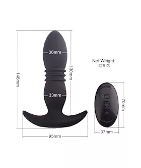Obsidian Thrusting Vibrator