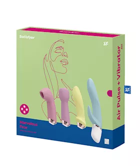 Satisfyer Marvelous Four - Interchangeable Head Vibrator