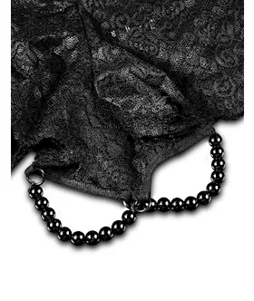 Hookup Panties Pleasure Pearl Boy Shorts - O/s