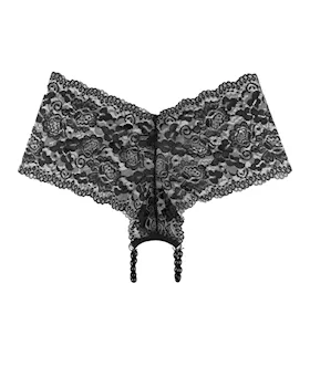 Hookup Panties Pleasure Pearl Boy Shorts - O/s