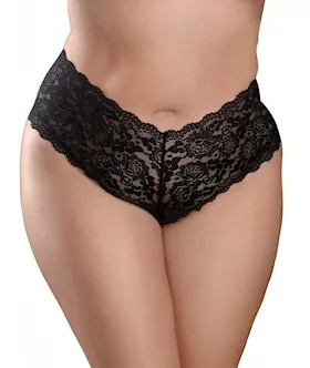 Hookup Panties Pleasure Pearl Boy Shorts - Os/xl