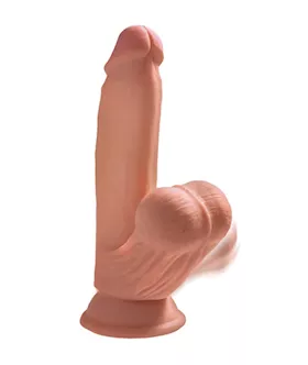 King Cock Plus Triple Density Cock with Swinging Balls