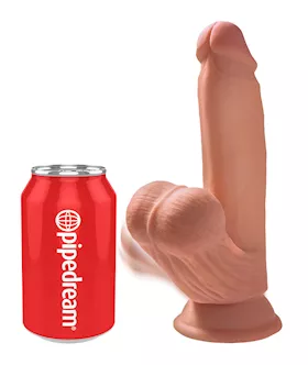 King Cock Plus Triple Density Cock With Swinging Balls