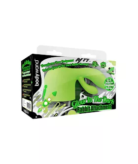 Bodywand Glow In The Dark Rabbit Wand Attachment