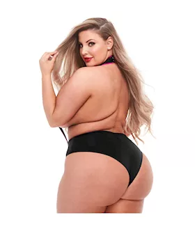 Dollar Sign Logo Suspender Strap Teddy