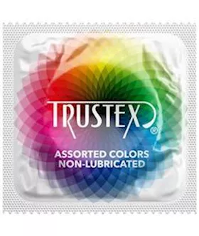 Trustex Assorted Colors Non-lubricated - Single Unit