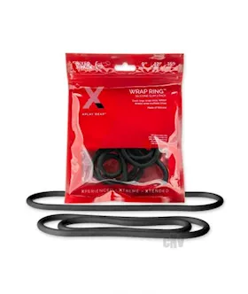 Xplay Silicone Thin Wrap Ring 3pk