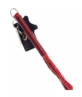 Bound X Leather Cord Flogger