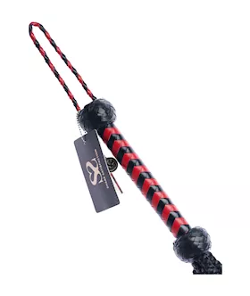 Bound X Braided Calf Leather Flogger