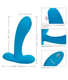 Silicone Remote Pulsing Pleaser