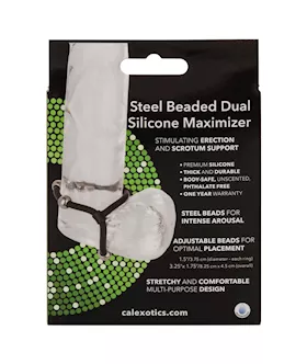 Steel Beaded Dual Silicone Maximizer 
