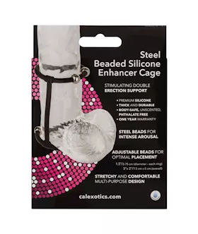 Steel Beaded Silicone Enhancer Cage