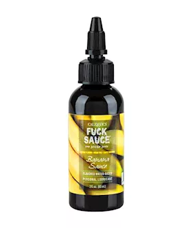 F-sauce Flavoured Water-based Lubricant - Banana - 59ml