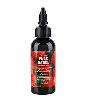 F-sauce Flavoured Water-based Lubricant - Strawberry - 59ml