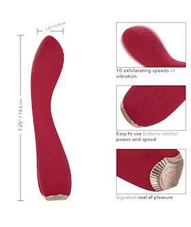 Uncorked Malbec Vibrator - 5.5 Inch