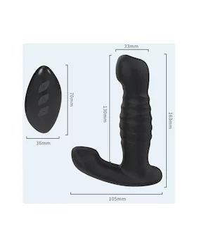 Bellow Thrusting Prostate Massager
