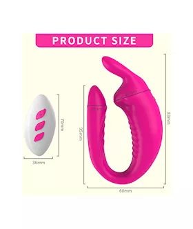 Hera Remote Control Couples Vibrator