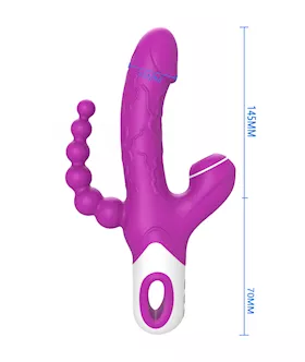 Eros Triple Rabbit Suction Vibe