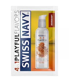 Swiss Navy 4 In 1 Salted Caramel Playful Flavours 5ml