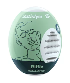 Satisfyer Masturbator Egg - Single Riffle