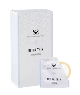 Share Satisfaction Ultra Thin Condoms  12 Pack