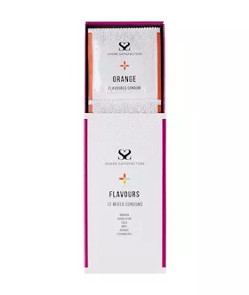 Share Satisfaction Flavoured 12 Mixed Condoms