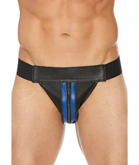 Plain Front Jock With Zip