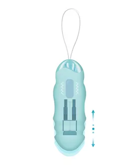 Amore Pastel Pleasure Thrusting Egg Vibrator With Remote