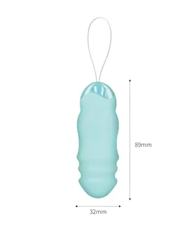 Amore Pastel Pleasure Thrusting Egg Vibrator With Remote