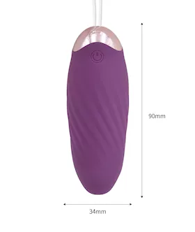 Amore Pastel Pleasure Pulsating Bullet Vibrator With Remote