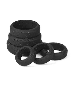 Amore Cock Ring 6-piece Stacker Set