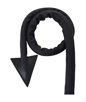 Smooth Devil Tail Butt Plug Whip