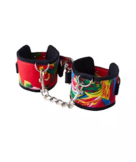North-east Flower Pattern Wrist Cuffs