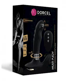 Dorcel P-joy Double Action Prostate Massager - Black