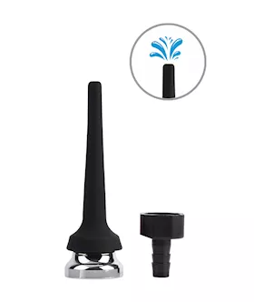 Tapered Silicone Enema Attachment