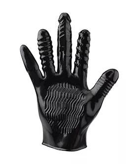 Textured Dildo Glove
