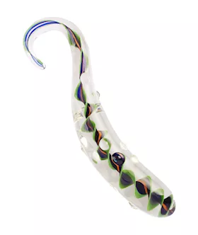 Lucent Drop Glass Massager
